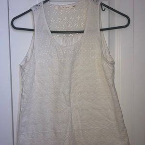 Lace tank top
